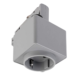 Adaptateur pour prise triphasé D LINE, gris