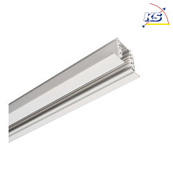3-phase track D LINE with wing, recessed mounting, 220-240V AC / 50-60Hz, 100cm, white