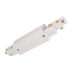 Connecteur longitudinal triphas� D LINE/DALI contr�lable par DALI, avec possibilit� d'alimentation, blanche