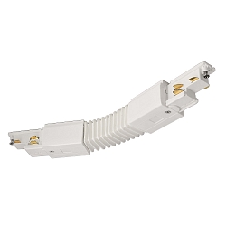 Connecteur flexible triphas� D LINE/DALI contr�lable par DALI, r�glable, gauche-droite, blanche