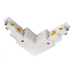 Connecteur d'angle triphas� D LINE/DALI contr�lable par DALI, codable, gauche-droite, blanche