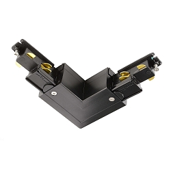 Connecteur d'angle triphas� D LINE/DALI contr�lable par DALI, codable, gauche-droite, noir