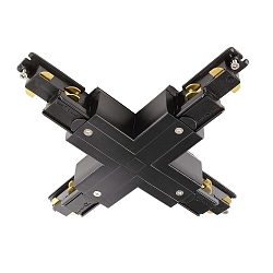 Connecteur en X triphas� D LINE/DALI contr�lable par DALI, gauche-gauche-droite, noir