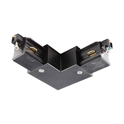 1- Connecteur en L monophas� D ONE droite, noir