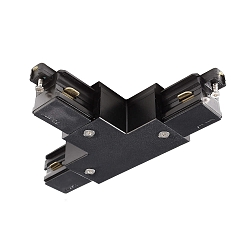 Connecteur en T monophas� D ONE gauche-droite-droite, noir
