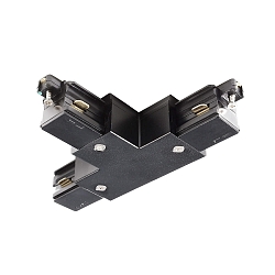 Connecteur en T monophas� D ONE gauche-gauche-droite, noir