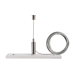1-Suspension plafonnier monophas� D ONE, blanc trafic