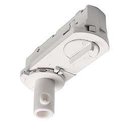 Adaptateur monophas� D ONE, blanc trafic