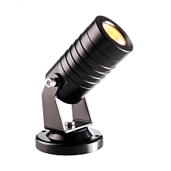 Projecteur d'ext�rieur MINI I rotatif, avec prise de courant, inclinable IP65, noir gradable
