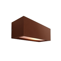 Wall luminaire Rilongo outdoor luminaire, 220-240V AC / 50-60Hz, E27, 18W, IP54, brown