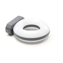 Outdoor LED wall luminaire MUSCAE, IP54, Up / Down, 13.1W 3000K 860lm 2x130�, die-cast aluminum, dark grey