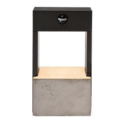 Applique avec d�tecteur de mouvement CHERTAN avec capteur IP54, gris fonc�, satin� 
