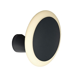 Luminaire mural d�ext�rieur BERMUDA rond, rigide, direct / indirect IP65, gris fonc� gradable