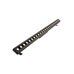 L�che-mur CAPH LED rayonnement sym�trique IP65/IP44, gris fonc�, d�gager, transparent