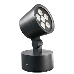 Projecteur d'ext�rieur COLT 16W RGBW RGBW, r�glable IP65, gris fonc� gradable