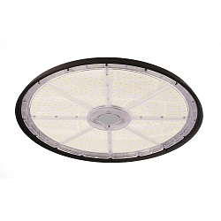 Projecteurs de hall VEGA courant constant IP65, couvert de poudre, noir profond 