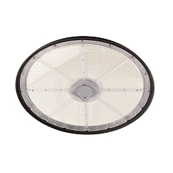Projecteurs de hall VEGA DALI courant constant IP65, couvert de poudre, noir profond gradable