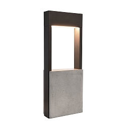 Outdoor LED floor lamp CHERTAN 450, height 45cm, IP54, 12W 3000K 640lm 120°, die-cast aluminum, dark grey