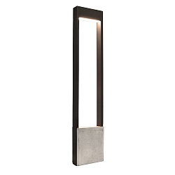 Outdoor LED floor lamp CHERTAN 1000, height 100cm, IP54, 12W 3000K 640lm 120°, die-cast aluminum, dark grey