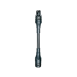 C�ble de connexion  avec prise GESIS 2M, noir 