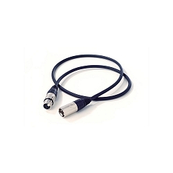 XLR cable 3pol Male / Female Neutrik 5 metres