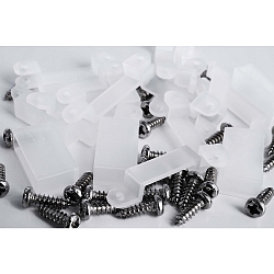 Kit de montage 17-19mm, acier, transparent
