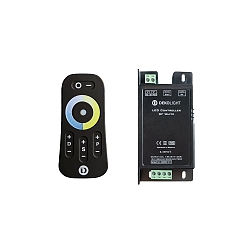 Contr�leur RF WHITE REMOTE constante de tension, dimmable noir