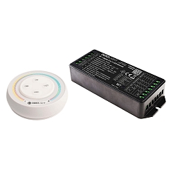 Variateur de LED SINGLE/CCT, noir, blanche