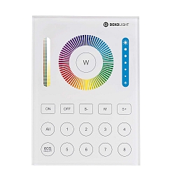 Télécommande RF-SMART SINGLE/CCT/RGB/RGBW/RGB+CCT 8 canaux, blanche