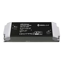 Unité d’alimentation Led BASIC, CV, Q8H-12-100W constante de tension gris, noir