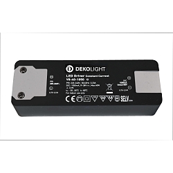 Unité d’alimentation Led BASIC, CC, V8-40-1050mA/40V courant constant gris, noir