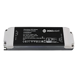 Unité d'alimentation Led BASIC, DIM, CC, D70040NTF/40W courant constant, dimmable, gris foncé, noir 