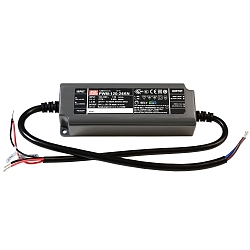 Bloc d'alimentation MEANWELL CV, PWM-120-24KN constante de tension, dimmable noir 