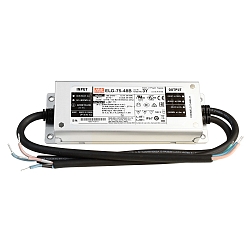 Bloc d'alimentation MEANWELL DIM, CV. ELG-75-48B constante de tension, dimmable argent