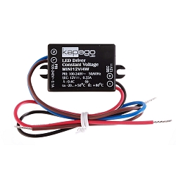 Unit� d�alimentation Led MINI, CV, 12V/4W constante de tension noir