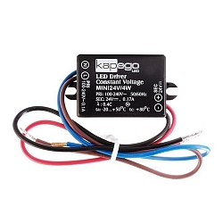 Unit� d�alimentation Led MINI, CV, 24V/4W constante de tension noir