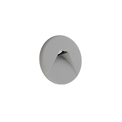 Capot LIGHT BASE COB LED INDOOR rond, Gris argent, transparent