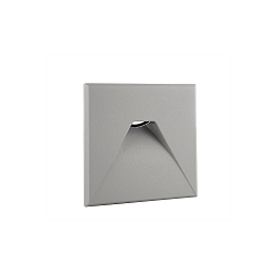 Capot LIGHT BASE COB LED INDOOR angulaire, Gris argent, transparent