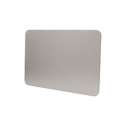 Side cover for series NIHAL, metal, 13cm, IP20, matt silver