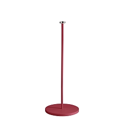 Pied de lampe MIRAM m�canique, fixation magn�tique, rouge, rouge rubis