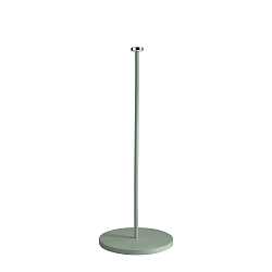 Pied de lampe MIRAM m�canique, fixation magn�tique, mat, gris-vert