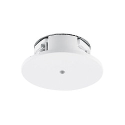 Adaptateur pour luminaire suspendu � DA 68MM / RECESSED rond, version pour montage encastr�, blanc trafic