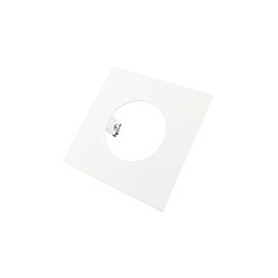 Bague de r�duction 130/70MM m�canique, carr�, version pour montage encastr�, blanc �clatant