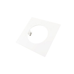 Bague de r�duction 155/95MM m�canique, carr�, version pour montage encastr�, blanc �clatant