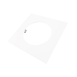 Bague de r�duction 240/180MM m�canique, carr�, version pour montage encastr�, blanc �clatant