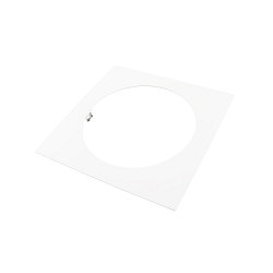 Bague de r�duction 280/210MM m�canique, carr�, version pour montage encastr�, blanc �clatant