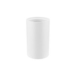Bo�tier pour montage en surface CAN MIX'N MATCH 1/2 - SPOT HEAD (CEILING / 3PHASE) cylindrique, rigide, m�canique, blanche