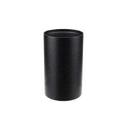 Bo�tier pour montage en surface CAN MIX'N MATCH 1/2 - SPOT HEAD (CEILING / 3PHASE) cylindrique, rigide, m�canique, noir