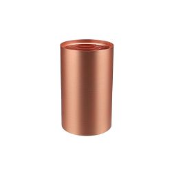 Bo�tier pour montage en surface CAN MIX'N MATCH 1/2 - SPOT HEAD (CEILING / 3PHASE) cylindrique, rigide, m�canique, or rose