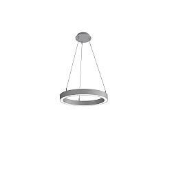 Luminaire � suspension LAUTARO 600/60 UP/DOWN OPAL M3 IP20, gris clair gradable